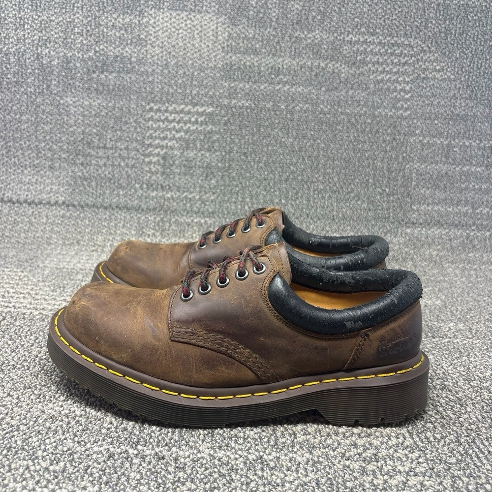 Dr. Martens 10905 Men's 8 Women's 9 Brown Leather 5-Eye Oxford Shoes AirWair